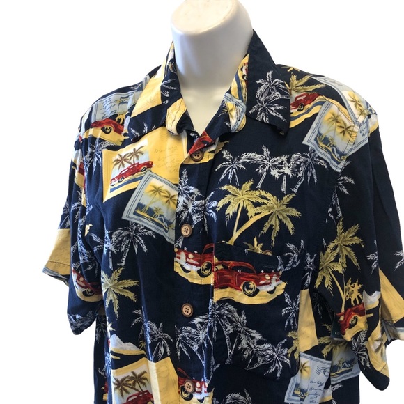 Knightsbridge Hawaiian Men's Blouse Size Medium - Picture 2 of 3